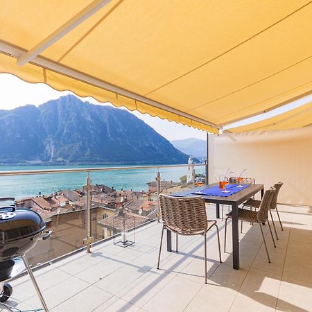 Casa Madlen - Bright Attic With Marvelous View Apartment Campione d'Italia Bagian luar foto